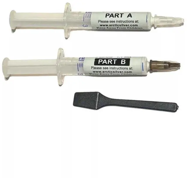 Alt view image 2 of 2 - Arctic Silver Ceramic Thermal Epoxy - 6 Gram - Set (ACE-6G)