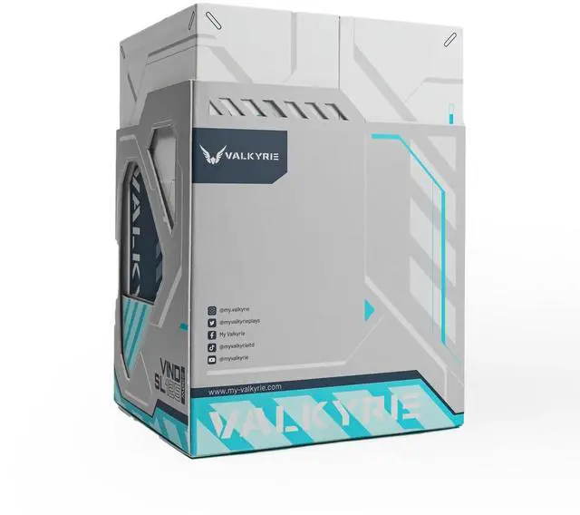 Alt view image 6 of 6 - Valkyrie Vind SL125 CPU Air Cooler - White (VK-AIRSL125W)