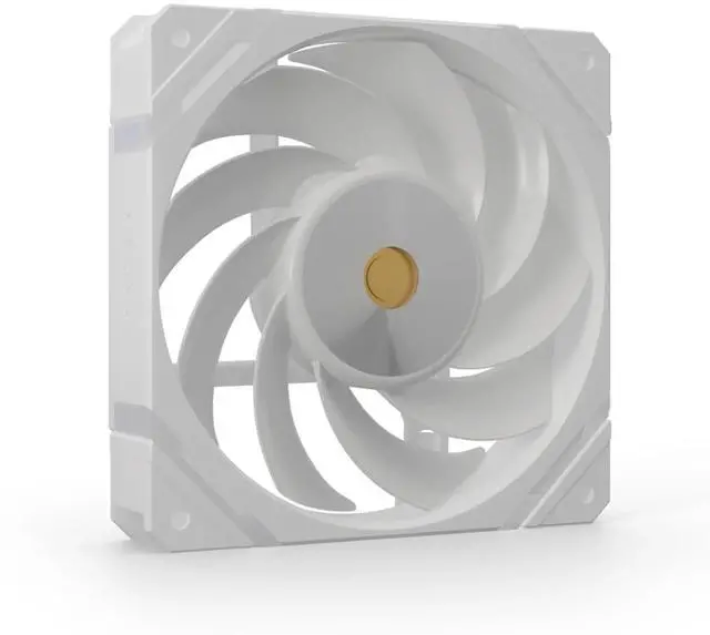 Alt view image 4 of 4 - Valkyrie X12 120mm Reverse ARGB Fan -White (VK-FANX12RW)