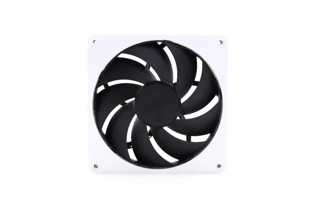 Alt view image 2 of 6 - Alphacool Apex Stealth Metal Fan 2500rpm White - 140x140x25mm (13773)