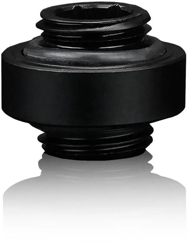 Alt view image 5 of 7 - Thermal Grizzly DeltaMate 7mm Male to Male Extender Fitting - MM7R - Black, G1/4, Brass (TG-DM-FIT-0011)