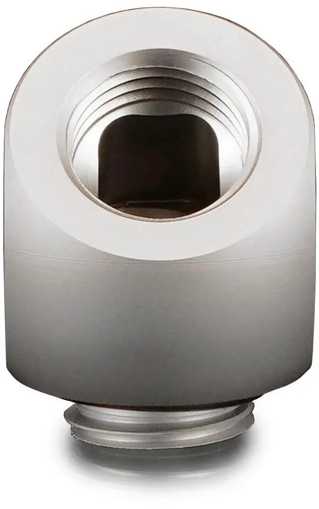 Alt view image 7 of 7 - Thermal Grizzly DeltaMate Rotary Fitting - 45° - Matt Nickel, G1/4, Brass (TG-DM-FIT-0215)