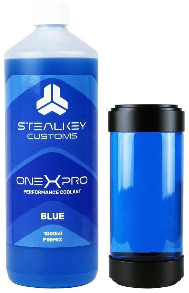 Alt view image 7 of 7 - StealKey Customs OneXPro Coolant Pre-Mix - Blue 1000ml (23002)