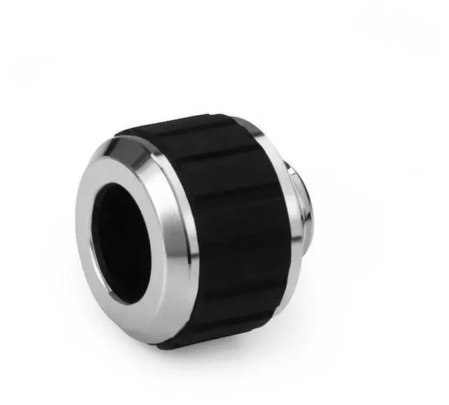 Alt view image 3 of 4 - Alphacool Apex Grip 13mm G1/4 HardTube Fitting - Chrome (14884)