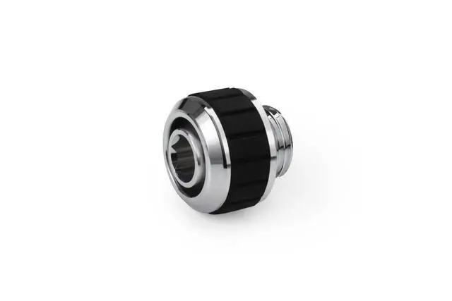 Alt view image 3 of 4 - Alphacool Apex Grip 13/10mm G1/4 SoftTube Fitting - Chrome (14880)