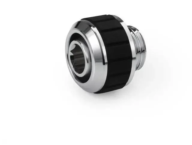 Alt view image 5 of 6 - Alphacool Apex Grip 13/10mm G1/4 SoftTube Fitting - Chrome - 6 Pack, Brass (14921)