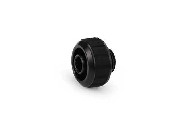 Alt view image 5 of 6 - Alphacool Apex Grip 16/10mm G1/4 SoftTube Fitting - Black - 6 Pack (14923)