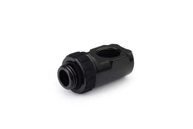 Alt view image 4 of 5 - Alphacool Apex Grip 90° G1/4 Rotary Adapter Fitting - Black - 4 Pack (14932)