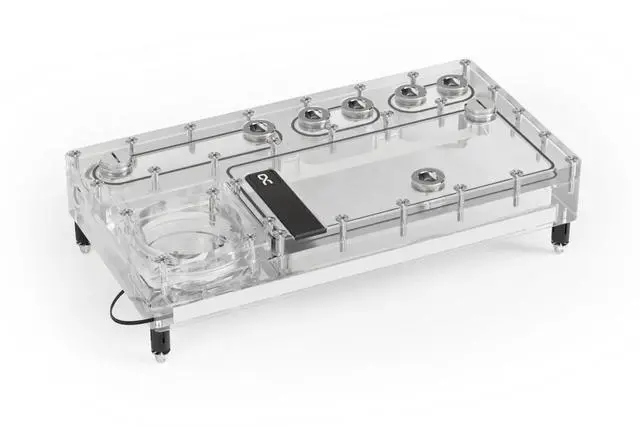 Alt view image 3 of 5 - Alphacool Core Distro Plate 280 Left VPP/D5 (13832)