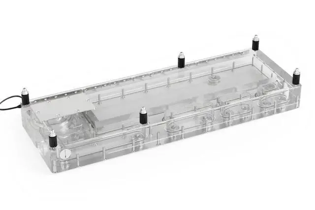 Alt view image 6 of 7 - Alphacool Core Distro Plate 420 Left VPP/D5 (13890)
