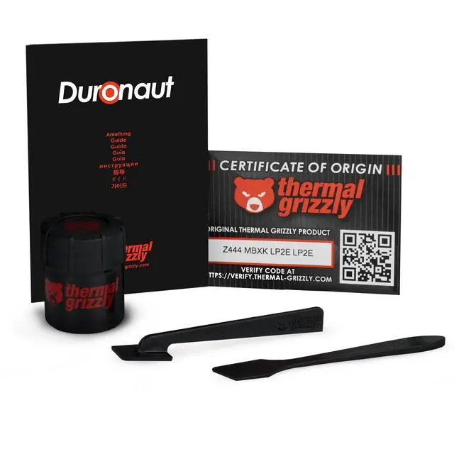 Alt view image 7 of 7 - Thermal Grizzly Duronaut - 30g - Grey (TG-D-030-R)