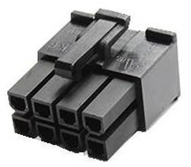 Alt view image 2 of 2 - ModMyMods MMM 8-Pin EPS Female Connector - Black (MOD-0098)