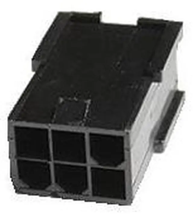 Alt view image 2 of 2 - ModMyMods MMM 6-Pin PCI-E Male Connector - Black (MOD-0102)