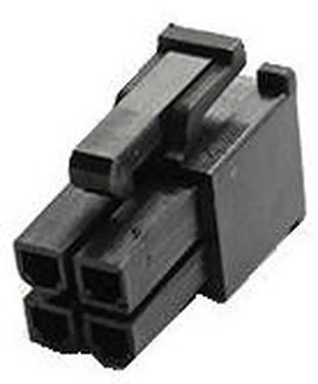 Alt view image 2 of 2 - ModMyMods MMM 4-Pin EPS Female Connector - Black (MOD-0105)