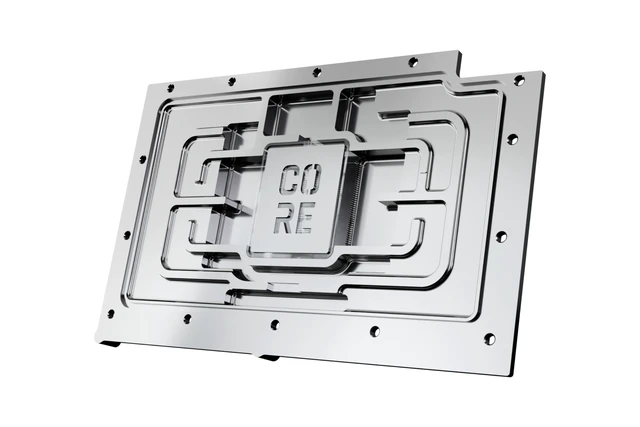 Alt view image 5 of 7 - Alphacool Core Geforce RTX 5090 Gamerock + Phantom Waterblock with Backplate, G1/4, Chrome Plated Copper, ARGB (10259)