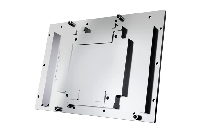 Alt view image 6 of 13 - Alphacool Core Geforce RTX 5090 ROG Astral Waterblock with Backplate, G1/4, Chrome Plated Copper, ARGB (10270)
