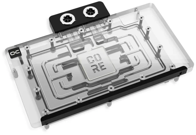 Alt view image 3 of 13 - Alphacool Core Geforce RTX 5090 EPIC-X with Backplate GPU Water Block, G1/4, Chrome Plated Copper, ARGB (14739)