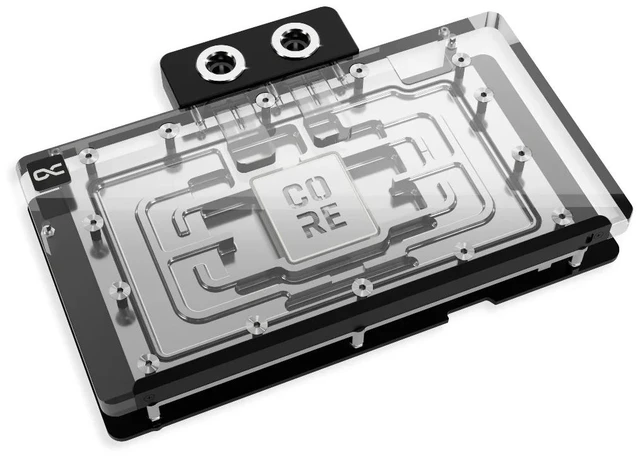 Alt view image 5 of 13 - Alphacool Core Geforce RTX 5090 EPIC-X with Backplate GPU Water Block, G1/4, Chrome Plated Copper, ARGB (14739)