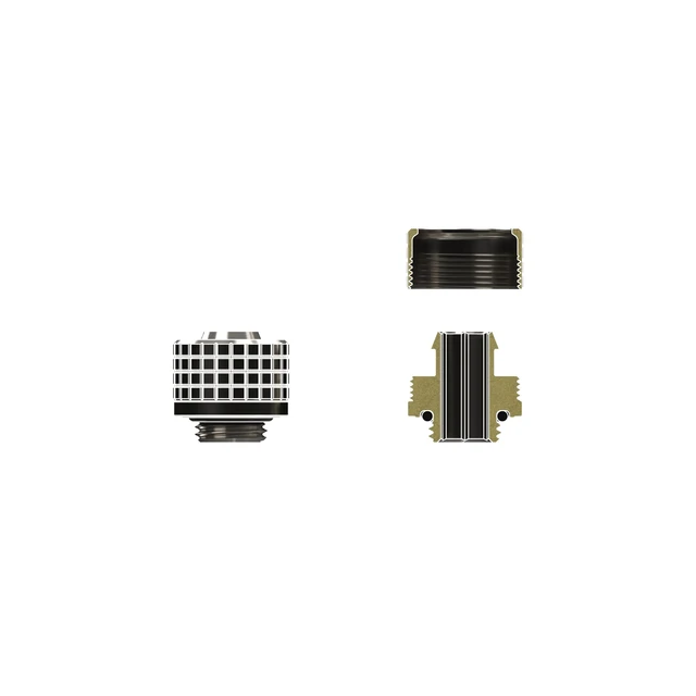 Alt view image 8 of 13 - Thermal Grizzly DeltaMate ST16 Compression Fitting for Soft Tubing, 10mm ID/16mm OD, Gloss Nickel
