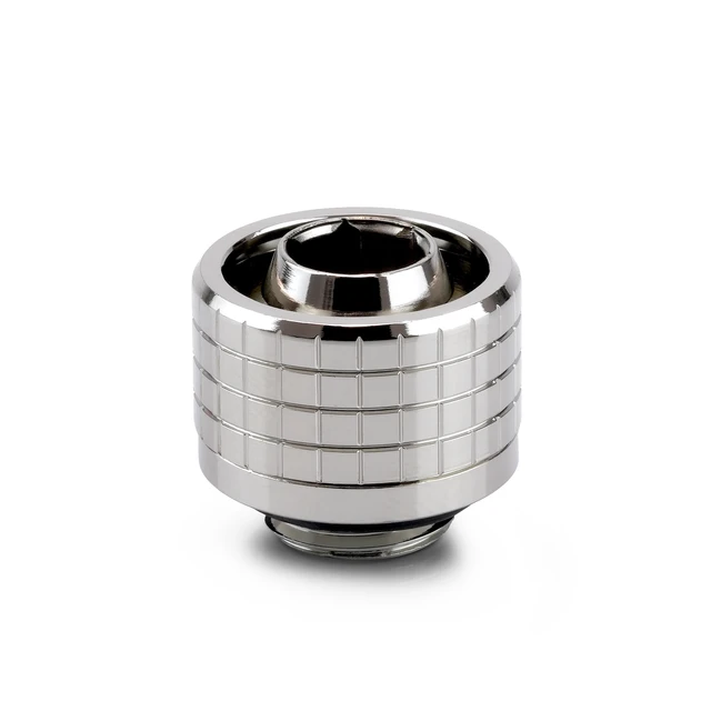 Alt view image 7 of 13 - Thermal Grizzly DeltaMate ST16 Compression Fitting for Soft Tubing, 10mm ID/16mm OD, Gloss Nickel