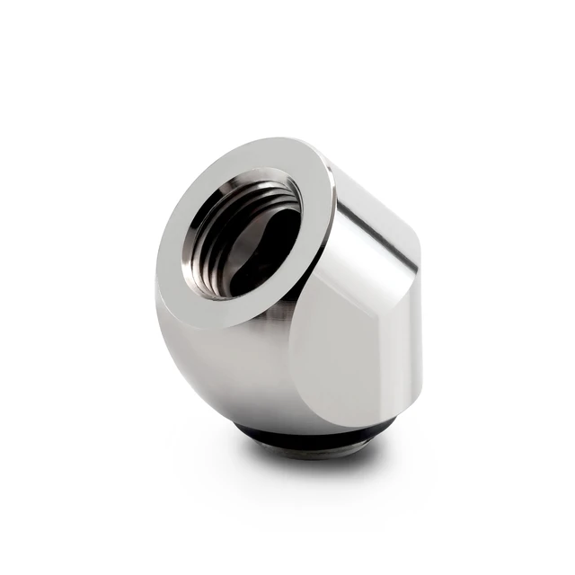 Alt view image 6 of 11 - Thermal Grizzly DeltaMate 45 Degree Rotary Fitting, Gloss Nickel