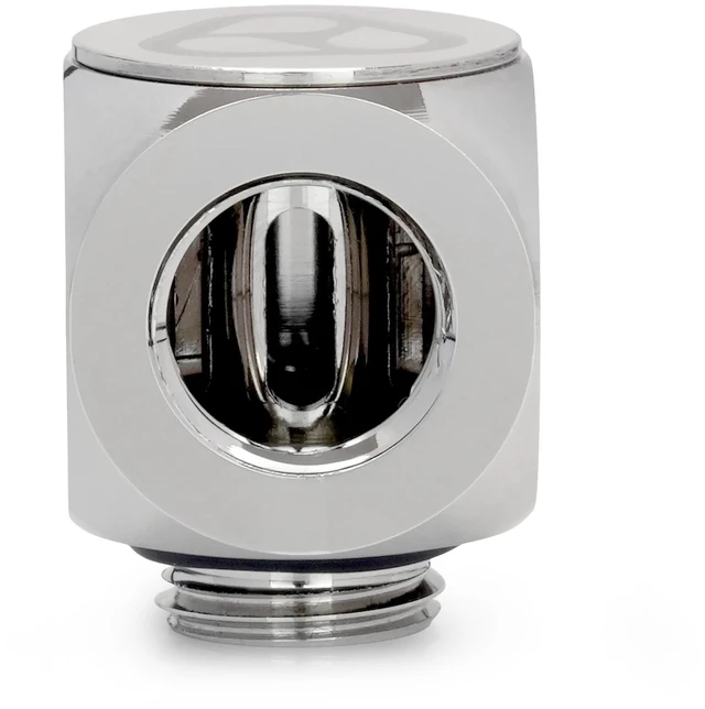 Alt view image 12 of 14 - Thermal Grizzly DeltaMate 90 Degree Rotary Fitting, Gloss Nickel, 6-pack