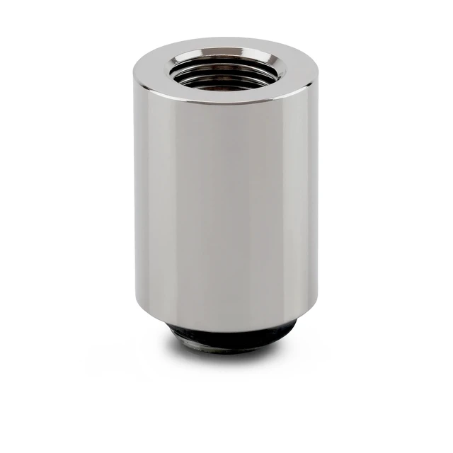Alt view image 8 of 13 - Thermal Grizzly DeltaMate MF28 Extender Fitting, Gloss Nickel, 6-pack