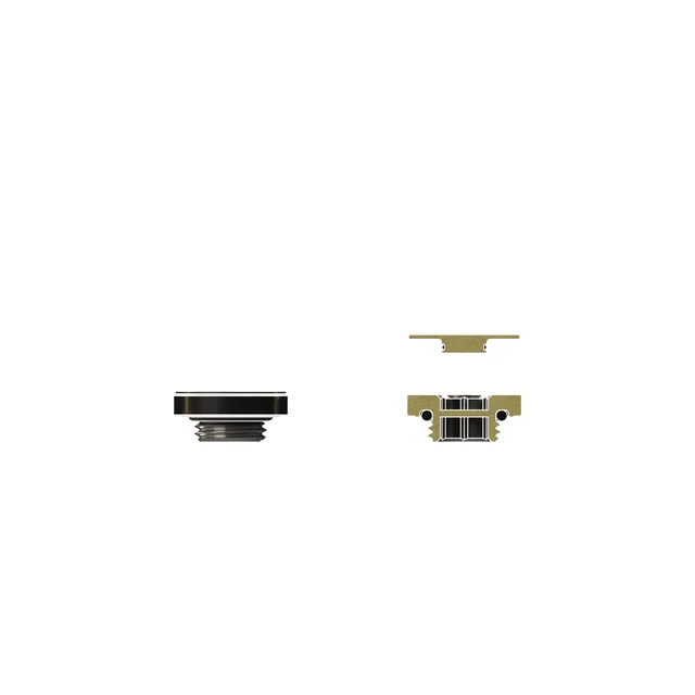Alt view image 9 of 13 - Thermal Grizzly DeltaMate Plug, Gloss Nickel, 6-pack