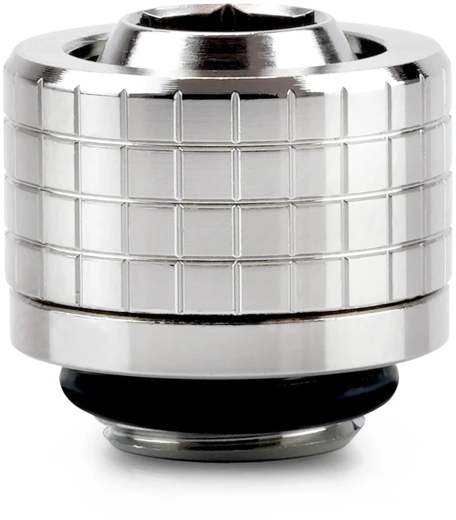Alt view image 11 of 14 - Thermal Grizzly DeltaMate ST13 Compression Fitting for Soft Tubing, 10mm ID/13mm OD, Gloss Nickel, 6-pack