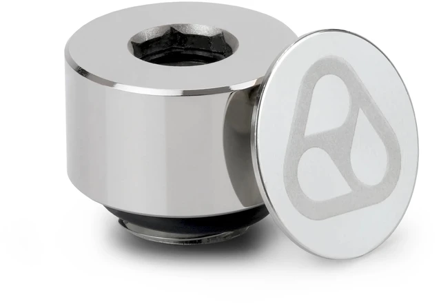 Alt view image 9 of 13 - Thermal Grizzly DeltaMate Drain Valve, Gloss Nickel