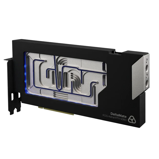 Alt view image 3 of 14 - Thermal Grizzly DeltaMate GPU Block - Astral GeForce RTX 5080, G1/4, Nickel Plated Copper, Black (TG-DM-GPU-002)