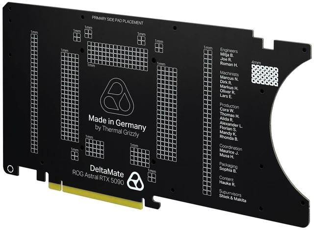 Alt view image 7 of 14 - Thermal Grizzly DeltaMate GPU Block - Astral GeForce RTX 5090 (TG-DM-GPU-001)