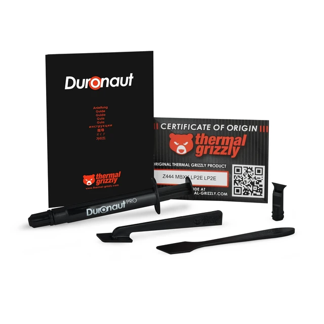 Alt view image 5 of 13 - Thermal Grizzly Duronaut Pro - 2g - Grey Thermal Paste (TG-DP-002-R)