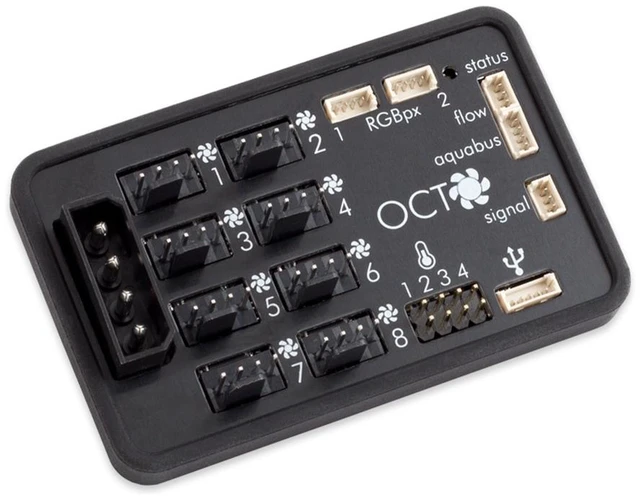 Main image of Aquacomputer OCTO Fan Controller for PWM-Fans (53286)