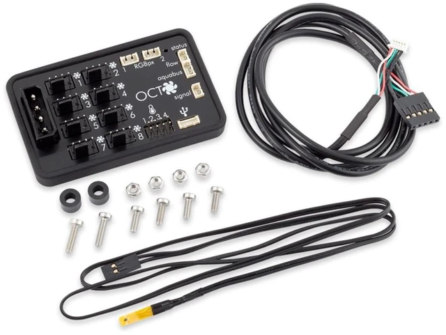 Alt view image 3 of 4 - Aquacomputer OCTO Fan Controller for PWM-Fans (53286)