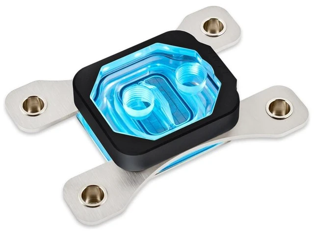 Alt view image 2 of 9 - Aquacomputer Cuplex Kryos NEXT RGBpx Black AM5/AM4, Acrylic / Nickel (21825)