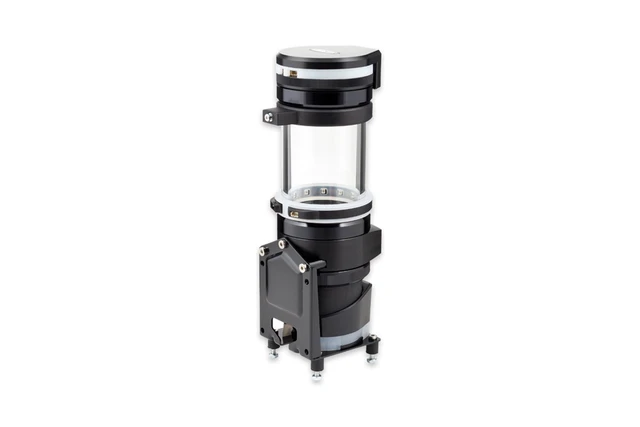 Alt view image 2 of 8 - Aquacomputer ULTITUBE D5 100 PRO LEAKSHIELD Reservoir with D5 NEXT Pump Pump Reservoir Combo, G1/4, 230 mL, Borosilicate Glass, Black (34140)