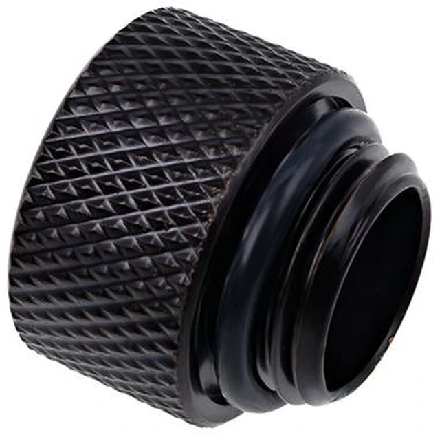 Main image of Alphacool Eiszapfen G1/4" Male to Female Extender Fitting - 10mm - Black (17254)