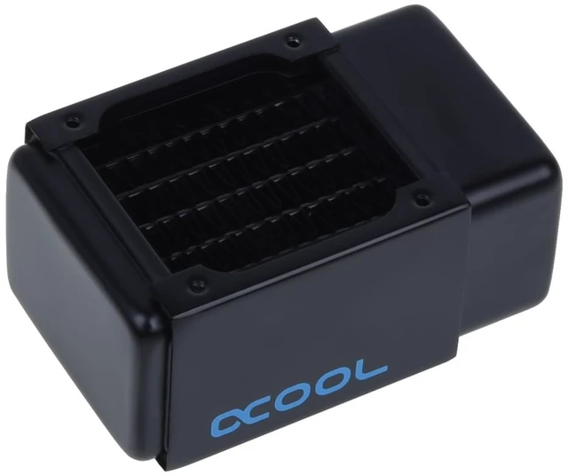 Alt view image 7 of 9 - Alphacool NexXxos XT45 Full Copper Radiator 60, 60mm x 1, Single Fan, Black, G1/4, 45mm (14222)