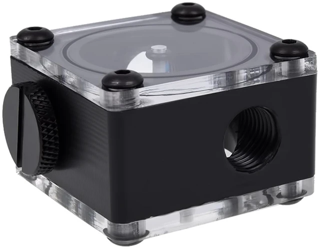 Alt view image 4 of 8 - Alphacool Eisfluegel G1/4 Square Flow Meter - Acetal (17350)