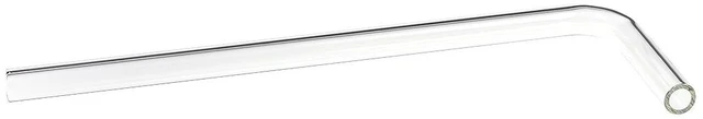 Main image of Alphacool 16/11mm 90° Borosilicate Glass HardTube - 10/30cm, Clear (18499)