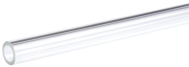 Alt view image 4 of 6 - Alphacool 16/11mm 90° Borosilicate Glass HardTube - 20/40cm (18500)