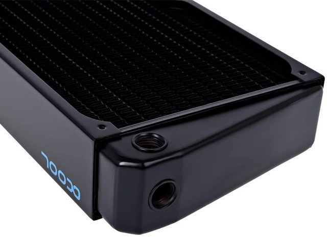 Alt view image 3 of 6 - Alphacool NexXxoS XT45 Full Copper X-Flow 420mm Radiator (14246)
