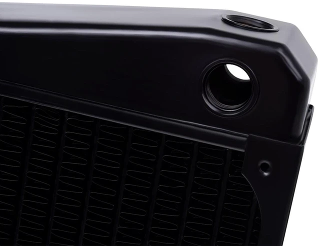 Alt view image 5 of 6 - Alphacool NexXxoS XT45 Full Copper X-Flow 420mm Radiator (14246)