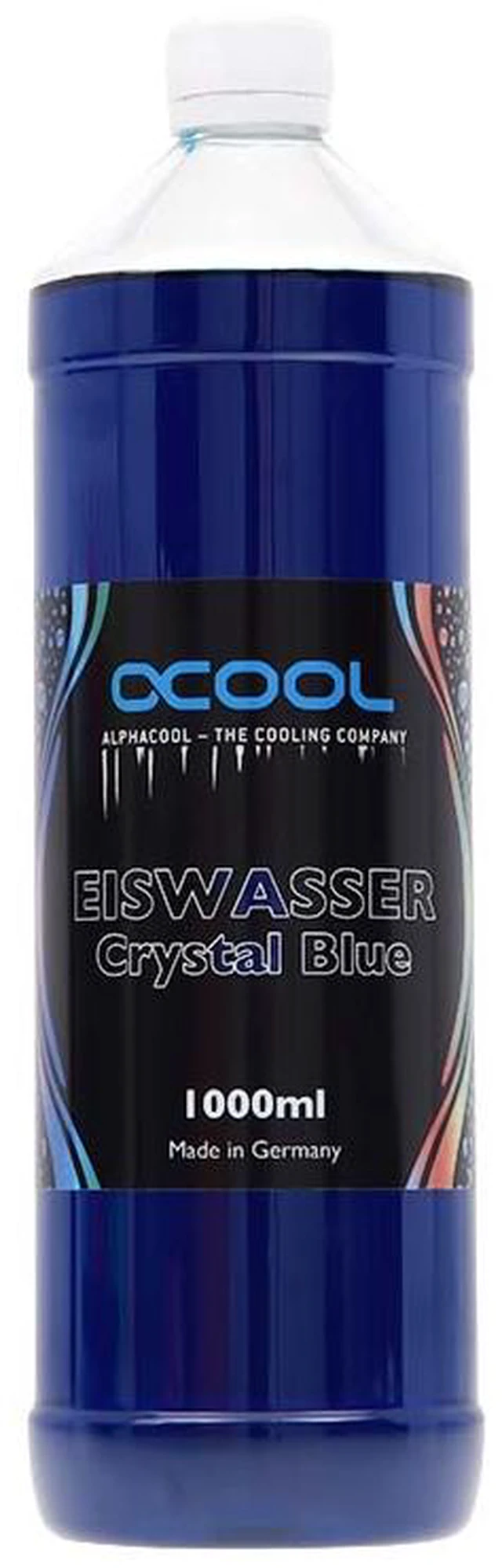 Main image of Alphacool Eiswasser - Premixed Coolant - Crystal Blue - UV Reactive - 1000ml (18543)