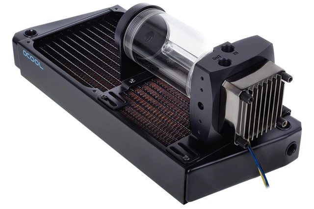 Alt view image 2 of 4 - Alphacool 120/140mm Mounting Bracket for Alphacool Eisbecher - 2 pcs