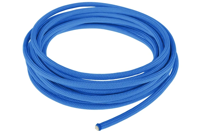 Main image of Alphacool AlphaCord Sleeve 4mm - 3.3m (10ft) - Colonial Blue (45314)