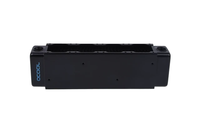 Alt view image 9 of 13 - Alphacool 14290 NexXxoS UT60 Full Copper X-Flow 40mm Quad Radiator Water Cooling Radiators, G1/4, 60mm, Black