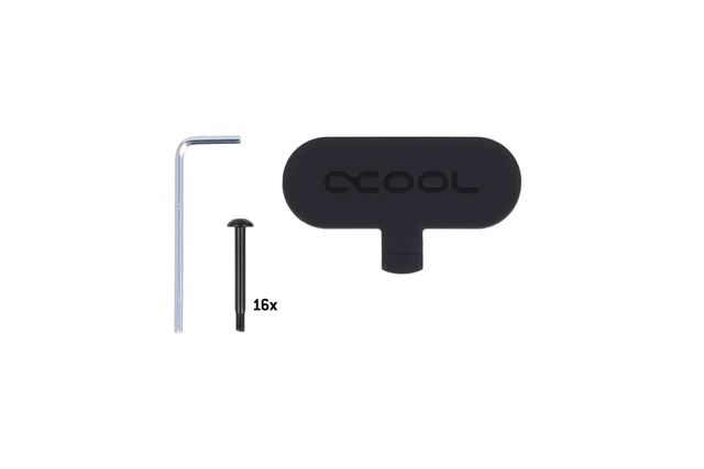 Alt view image 13 of 13 - Alphacool 14290 NexXxoS UT60 Full Copper X-Flow 40mm Quad Radiator Water Cooling Radiators, G1/4, 60mm, Black