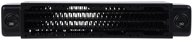 Alt view image 12 of 13 - Alphacool 14290 NexXxoS UT60 Full Copper X-Flow 40mm Quad Radiator Water Cooling Radiators, G1/4, 60mm, Black